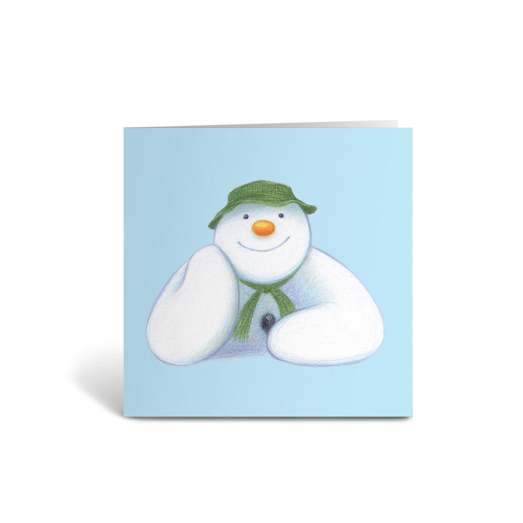 The Snowman Portrait Christmas Card