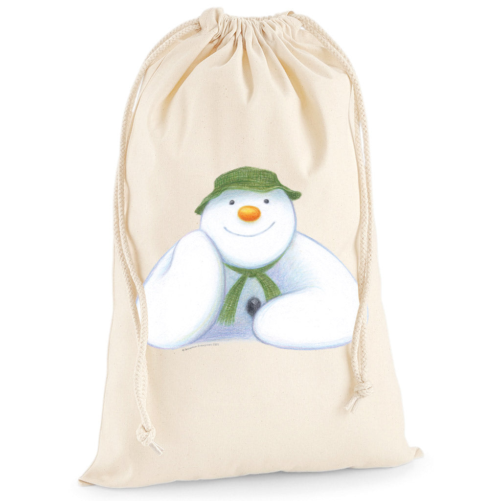 The Snowman Portrait Christmas Sack