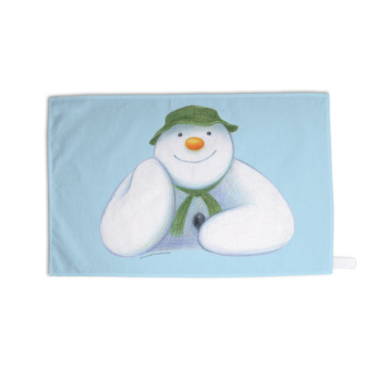 The Snowman Portrait Tea Towel