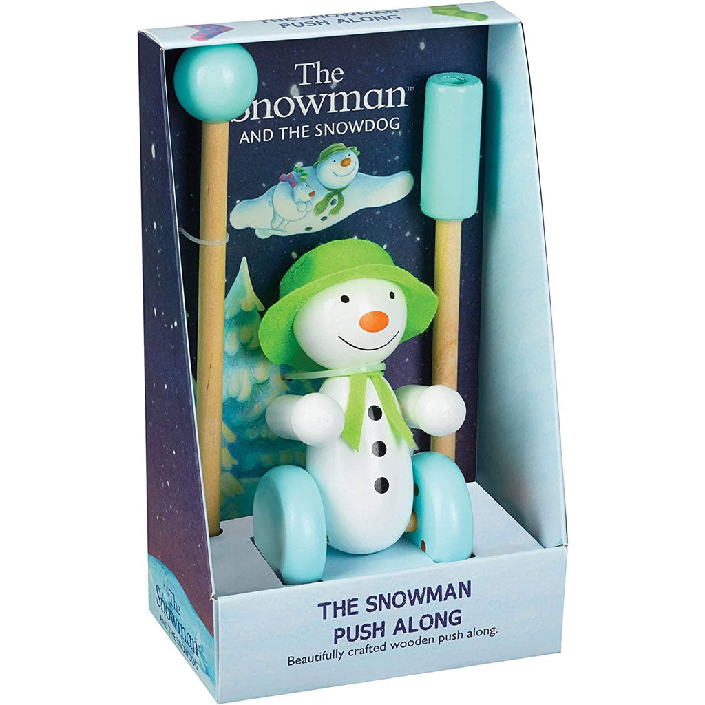 The Snowman and The Snowdog Push Along Toy