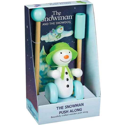 The Snowman and The Snowdog Push Along Toy