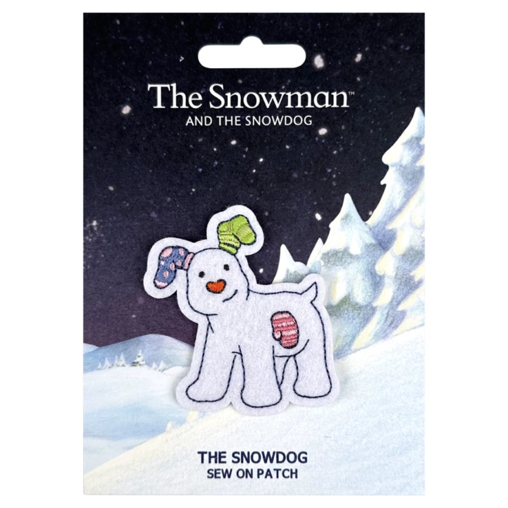 The Snowdog Sew On Patch