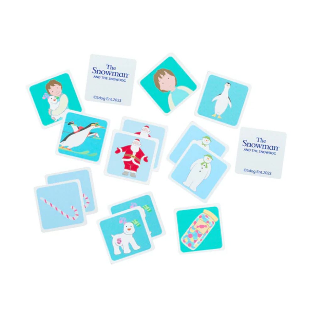 The Snowman & the Snowdog Memory Game