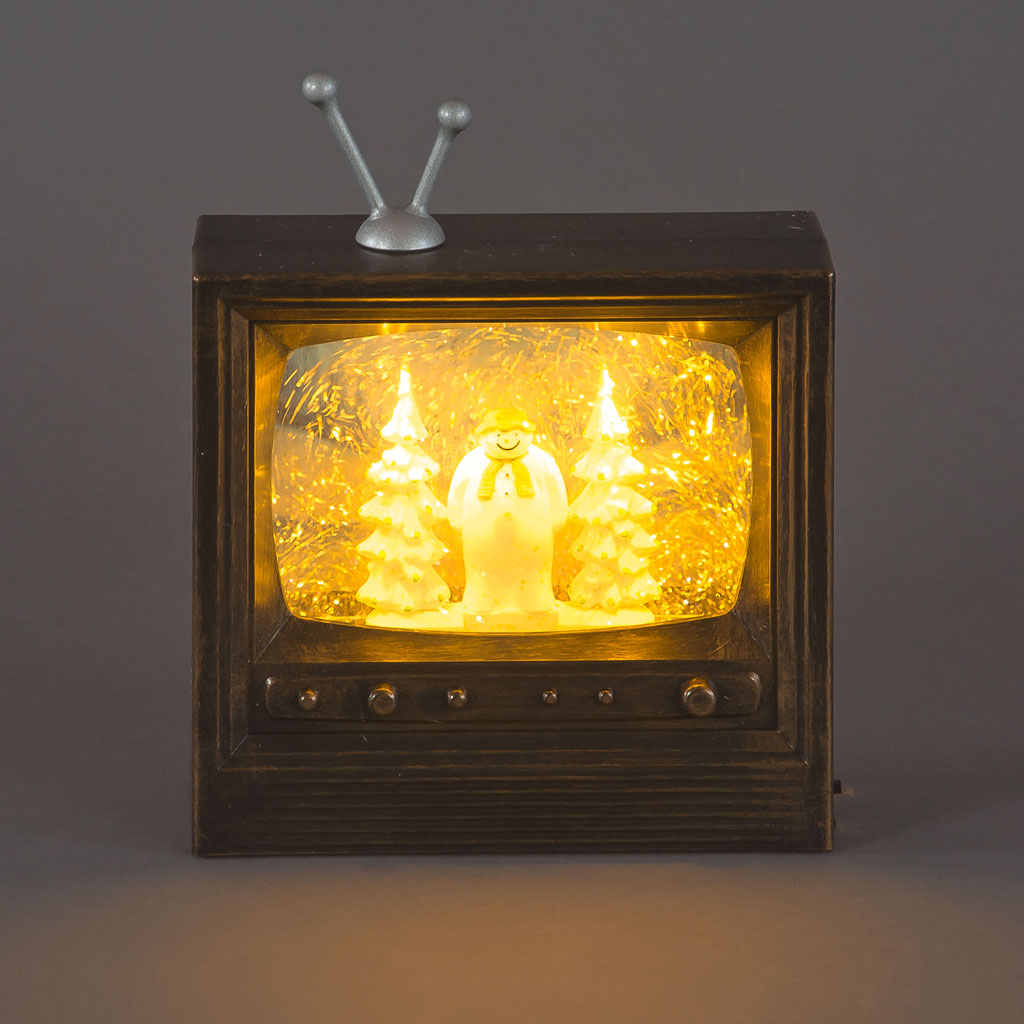 The Snowman Musical Retro TV Set