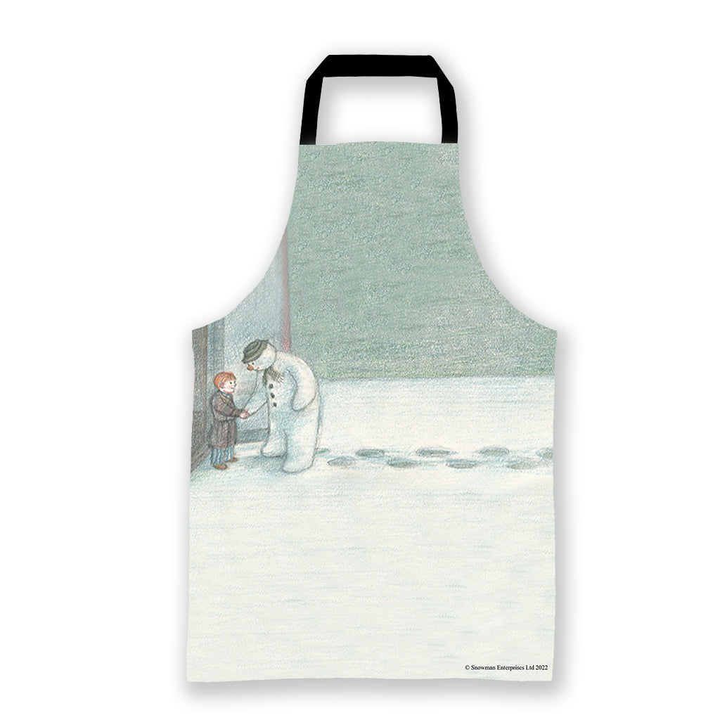The Snowman Footprints Apron