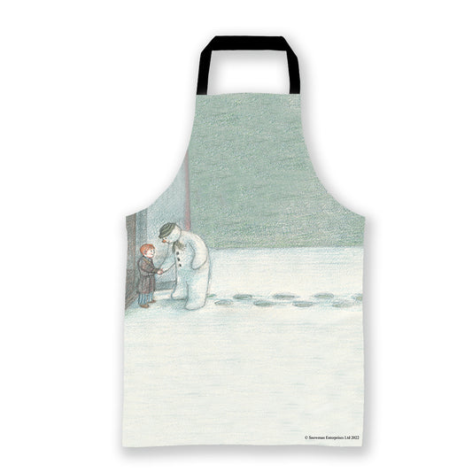 The Snowman Footprints Apron