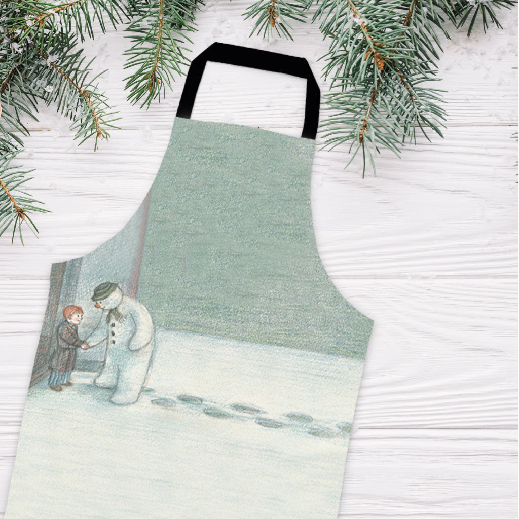 The Snowman Footprints Apron