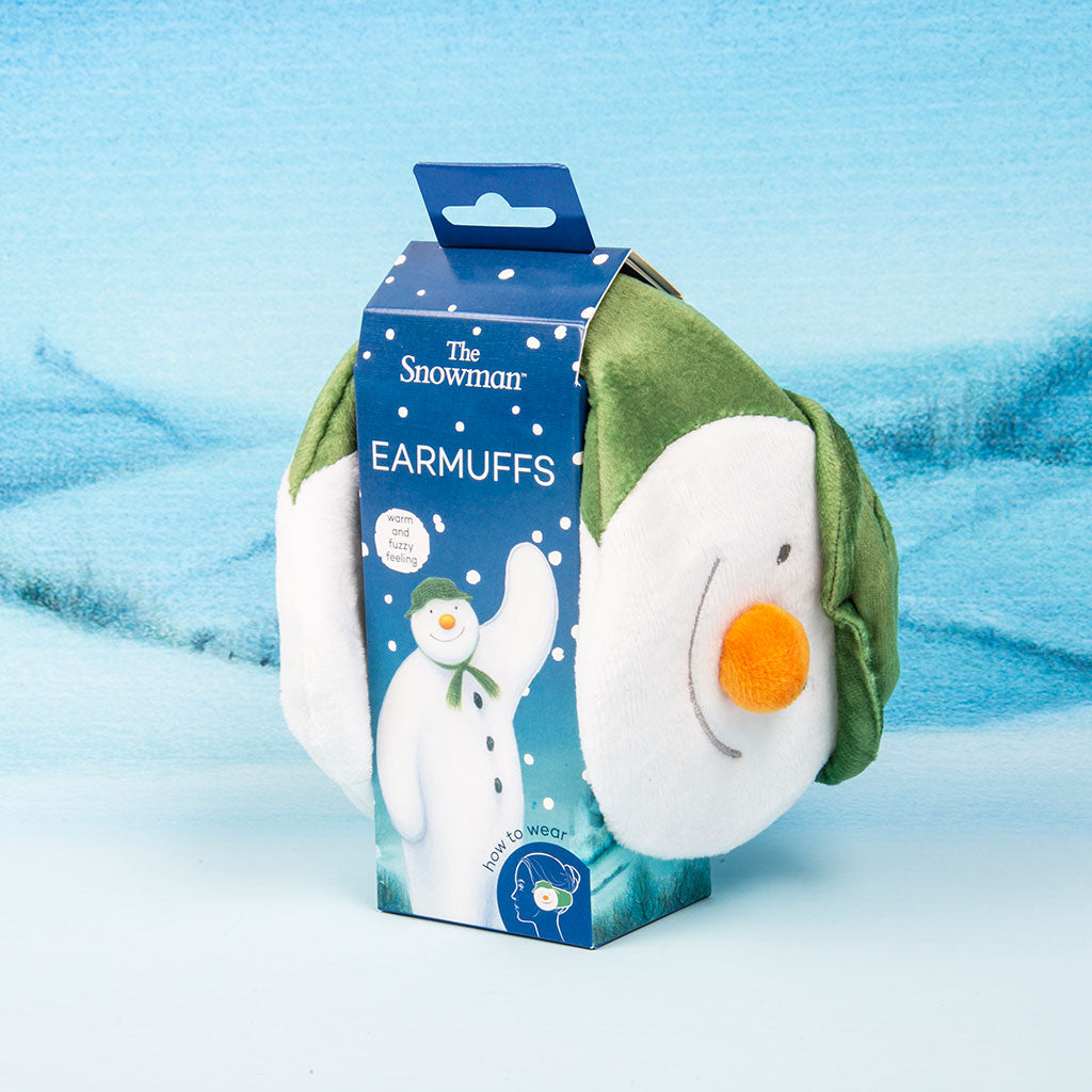 Snowman Kid's Ear Muffs