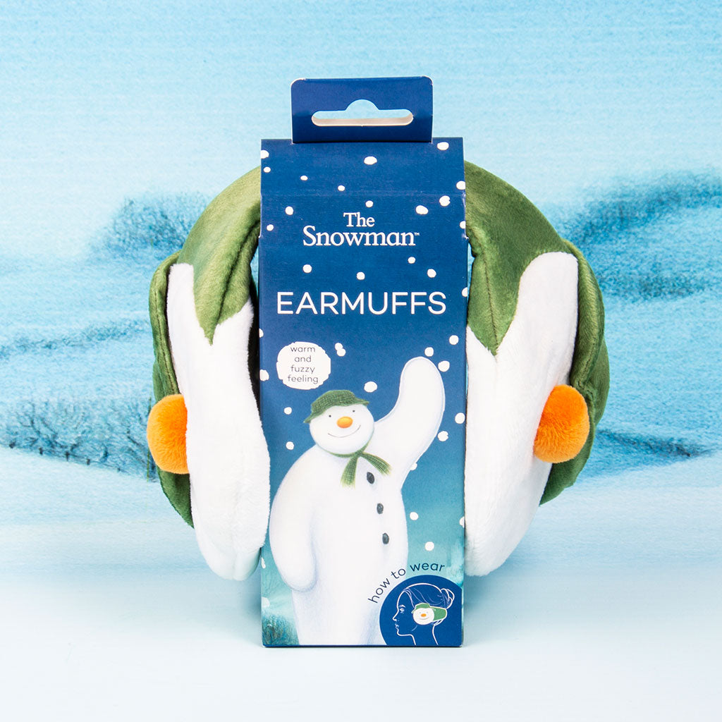 Snowman Kid's Ear Muffs