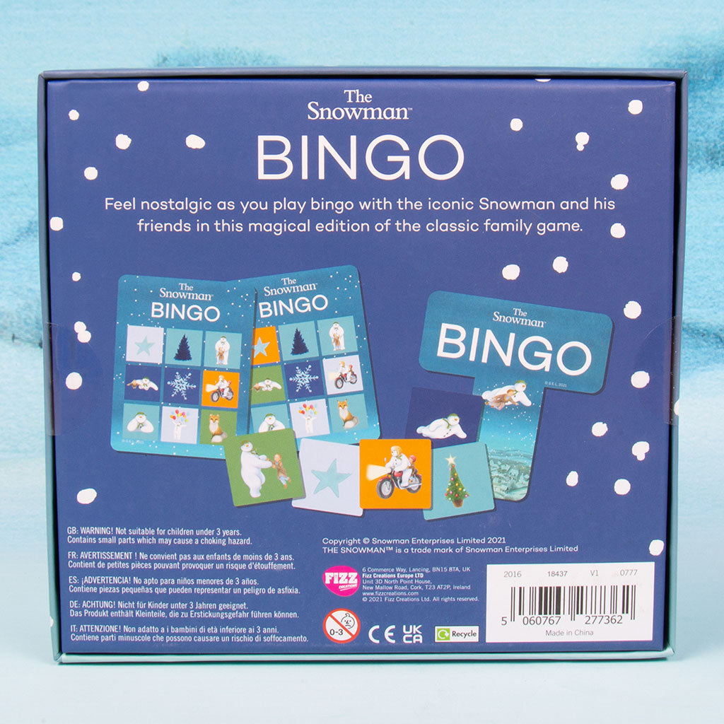 Snowman Bingo Game