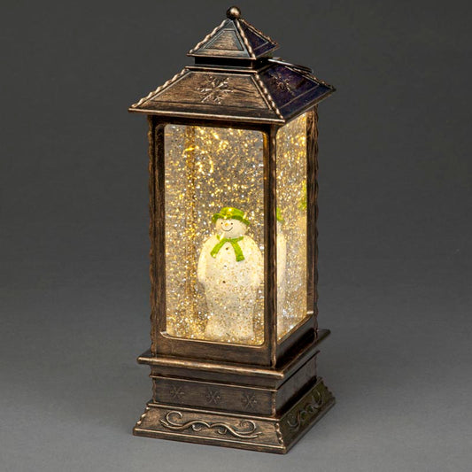 Snowman Copper Water Lantern