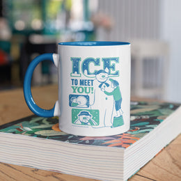 Ice to Meet You! Coloured Mug