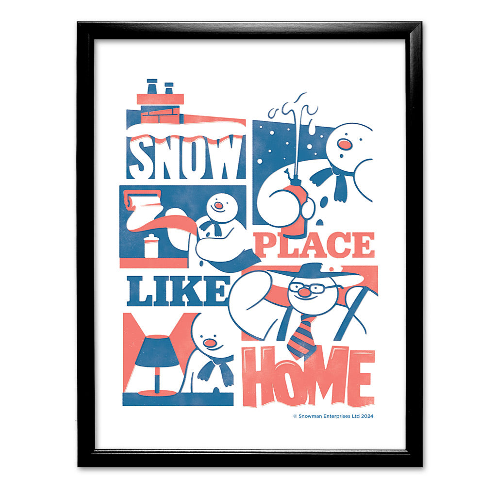 Snow Place Like Home Art Print