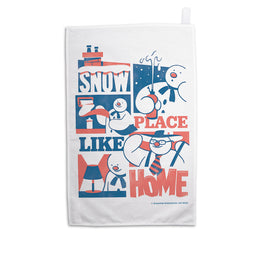 Snow Place Like Home Tea Towel