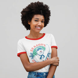 Season's Greetings Ringer T-Shirt