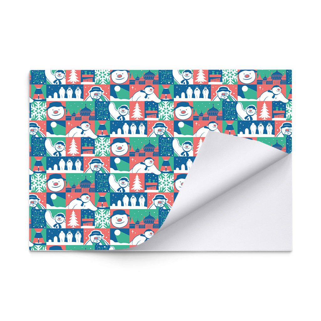 Let it Snow Pattern Gift Wrap