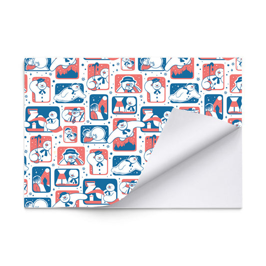 Snowman Scenes Gift Wrap