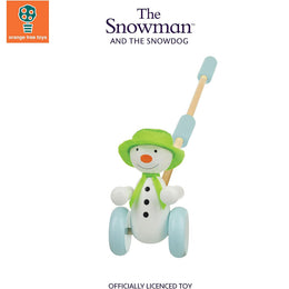 The Snowman and The Snowdog Push Along Toy