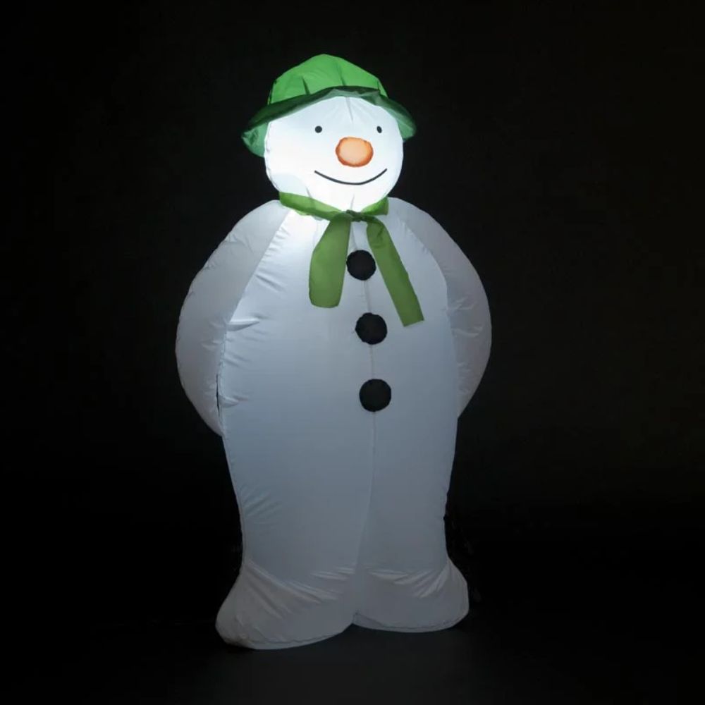 Inflatable Snowman - Festive Outdoor Decoration