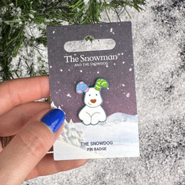 The Snowdog™ Pin Badge