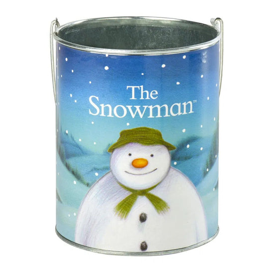 The Snowman™ Decorative Tin Bucket