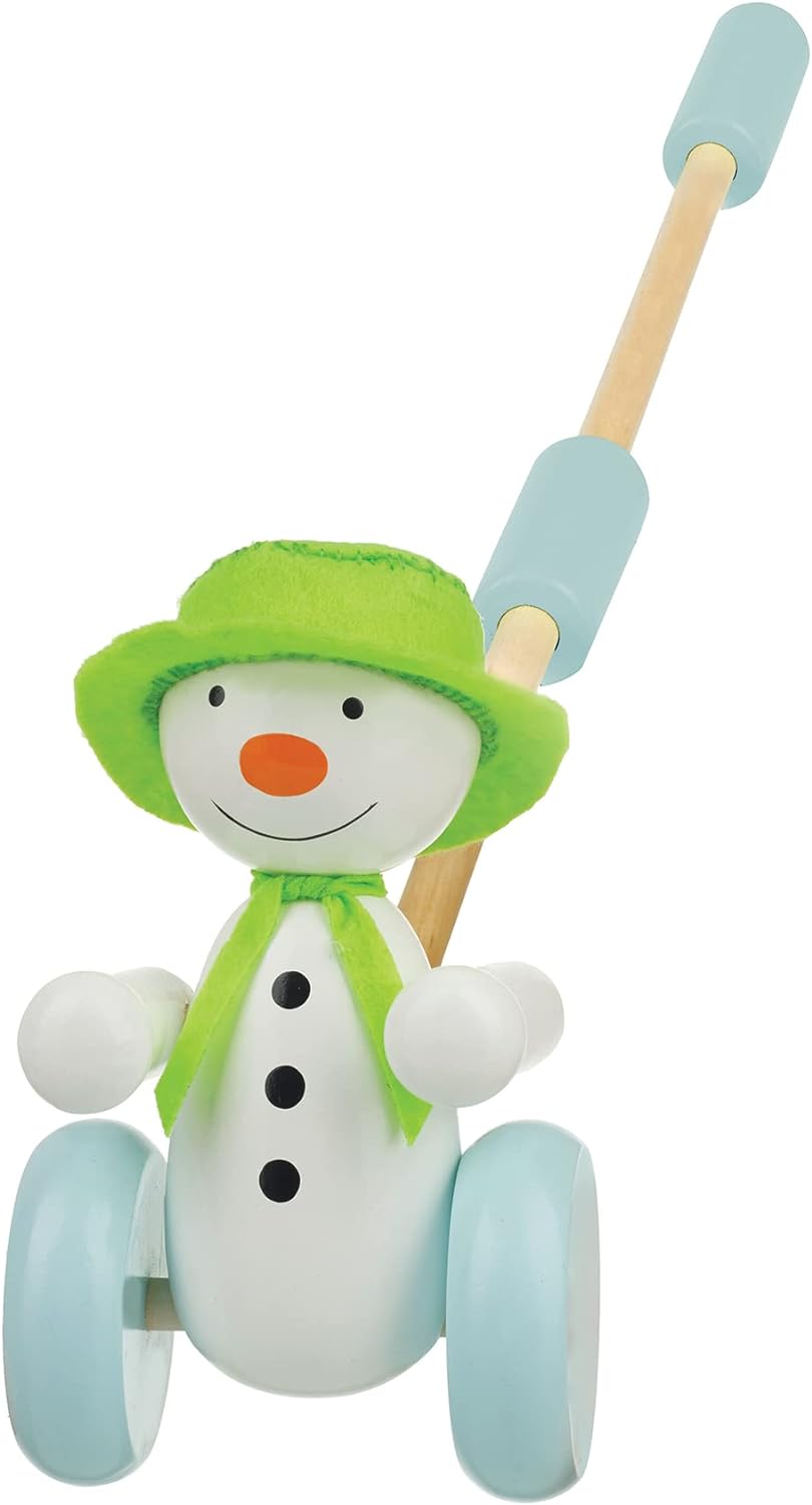The Snowman and The Snowdog Push Along Toy