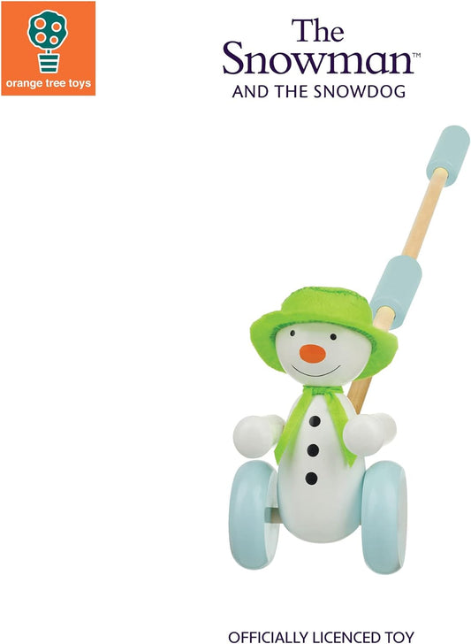 The Snowman and The Snowdog Push Along Toy