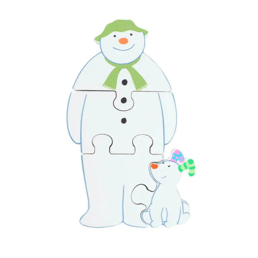 The Snowman™ &amp; the Snowdog Wooden Puzzle