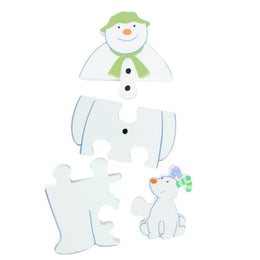 The Snowman™ &amp; the Snowdog Wooden Puzzle