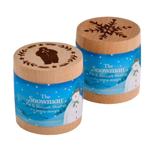 The Snowman Pie and Biscuit Stamp