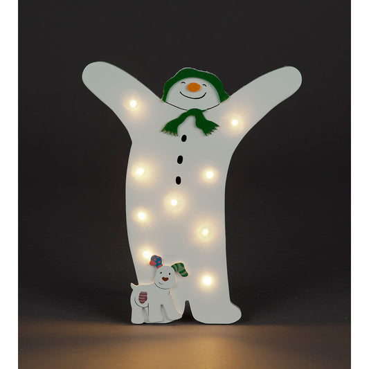 The Snowman & Snowdog Light-Up Figure